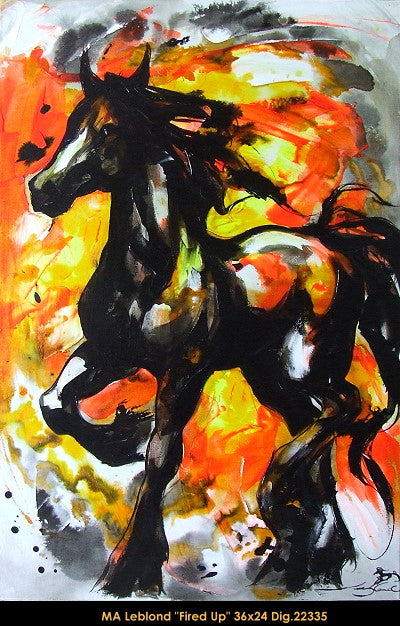 22335 - Marie-Andree Leblond - Fired Up - 36x24