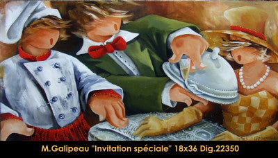 22350 - Marc Galipeau - Invitation spéciale - 18x36