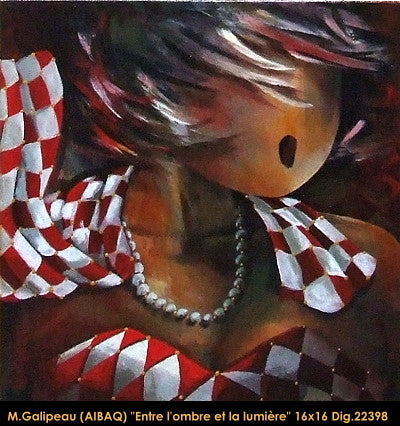 22398 - Marc Galipeau - Entre ombre et la lumière - 16x16