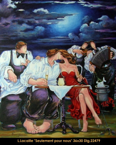 22479 - LACAILLE Lise - Seulement pour nous - Just for Us - 36x30