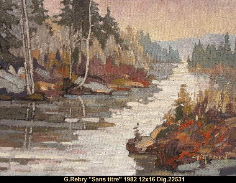 22531 - Sans titre -  GASTON REBRY - 12x16