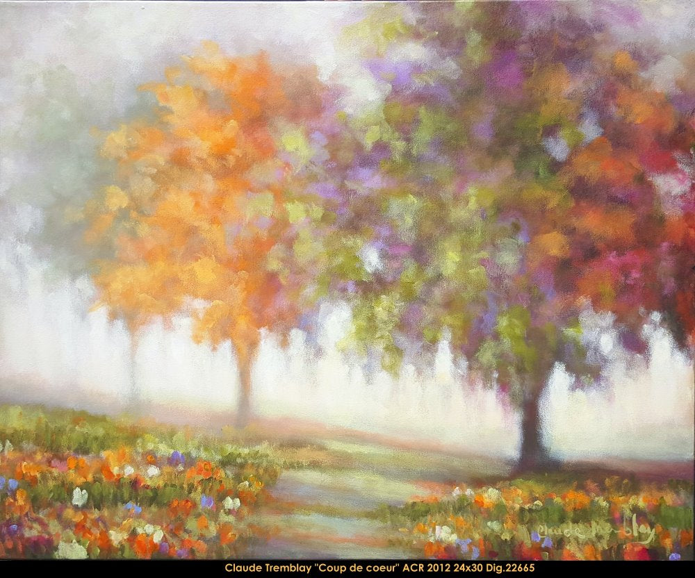 22665 - Claude Tremblay - Coup de coeur - 24x30