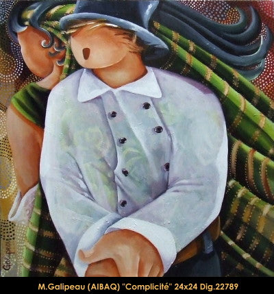22789 - Marc Galipeau - Complicité - 24x24