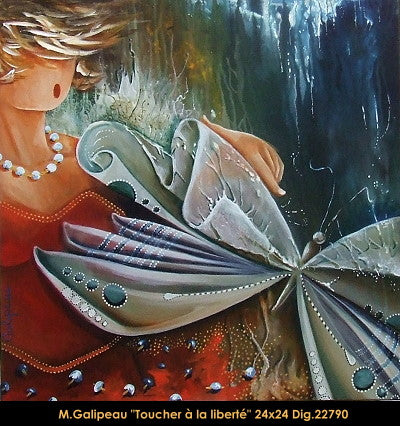 22790 - Marc Galipeau - Toucher à la liberté - 24x24