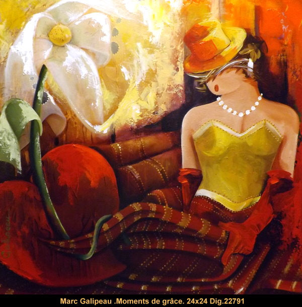 22791 - Marc Galipeau - Moment de grâce - 24x24