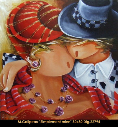 22794 - Marc Galipeau - Simplement mien - 30x30