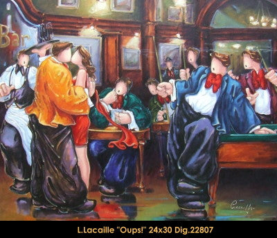 22807 - LACAILLE Lise - Oups! - 24x30