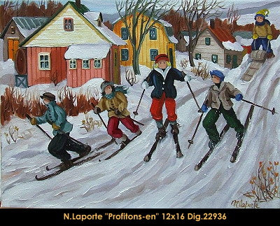 22936 - Profitons-en - 12x16