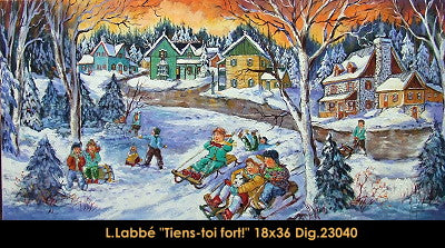23040 - Lise Labbe - Tiens toi fort - 18x36