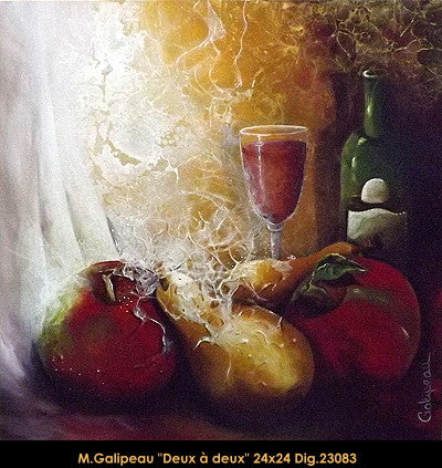 23083 - Marc Galipeau - Deux à deux - 24x24