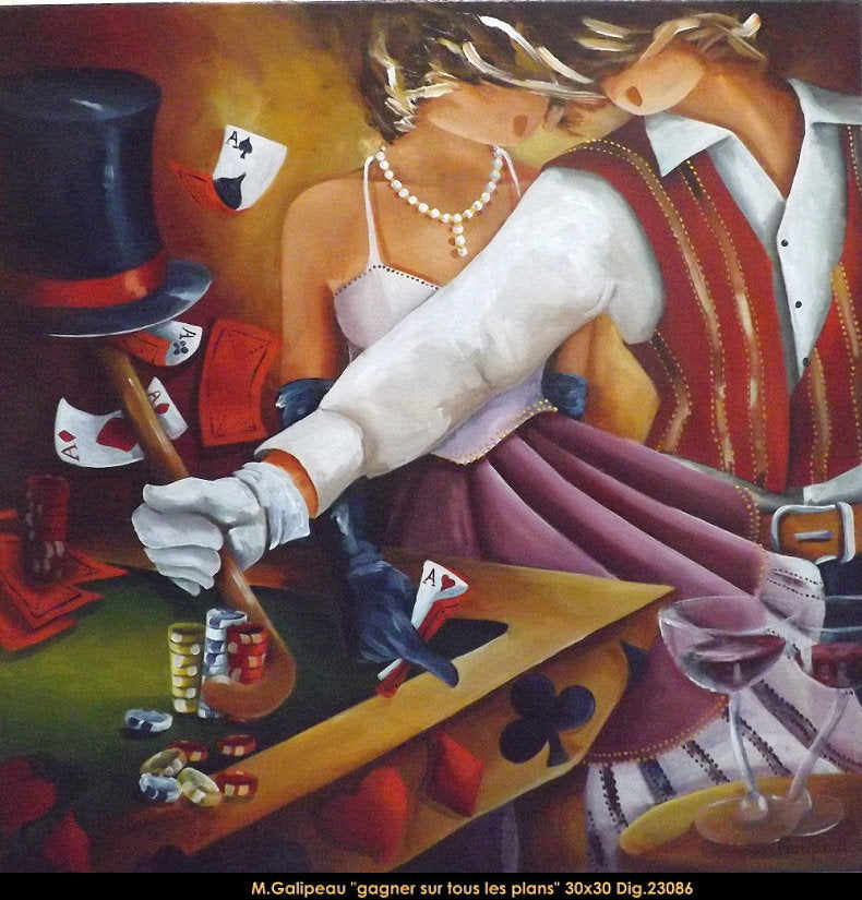 23086 - Marc Galipeau - Gagner sur tous les plans - 30x30