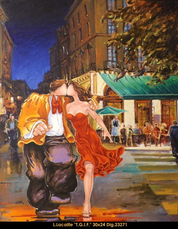 23271 - LACAILLE Lise - T.G.I.F. - 30x24