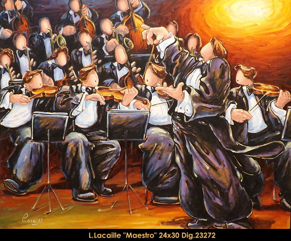 23272 - LACAILLE Lise - Maestro - 24x30