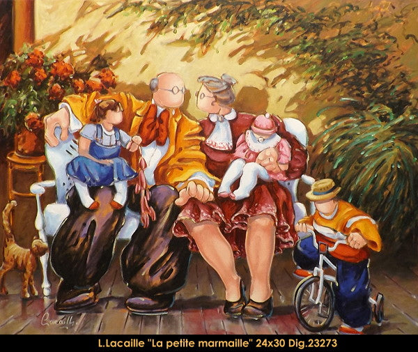 23273 - La petite marmaille - 24x30