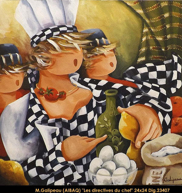 23407 - Marc Galipeau - Les directives du chef - 24x24