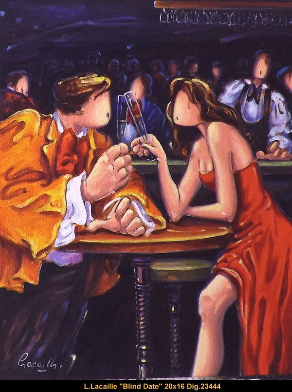 23444 - Blind Date... - 20x16