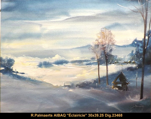 23468 - Roland Palmaertws - Éclaircie - 39x30
