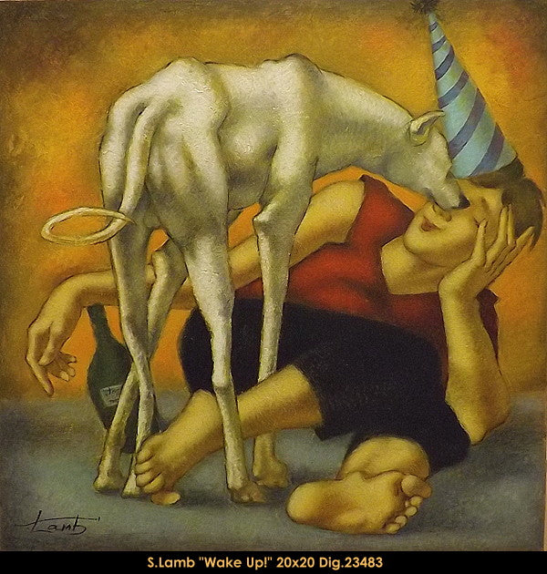 23483 - Seven Lamb - Wake Up - 20x20