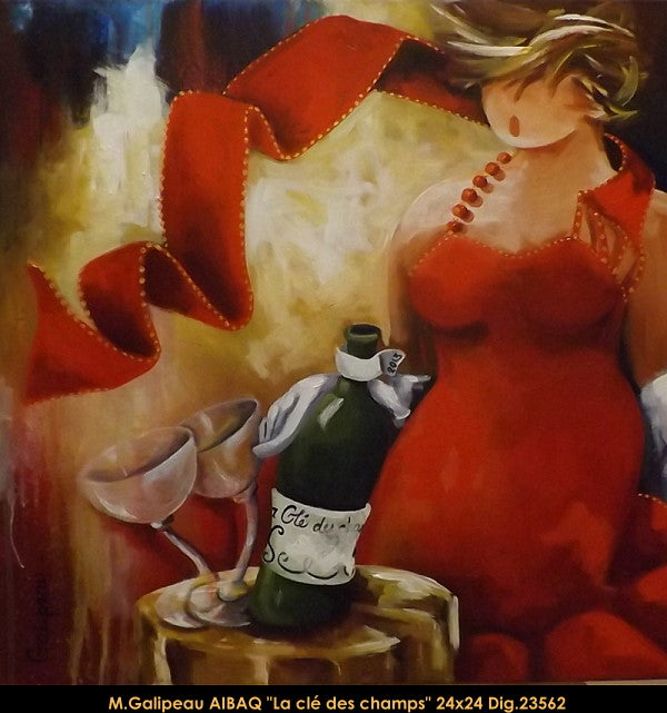 23562 - Marc Galipeau - La clé des champs - 24x24 -