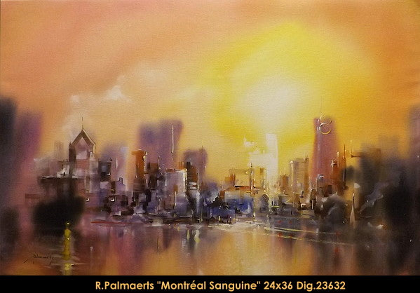 23632 - Roland Palmaerts - Montreal Sanguinet - 24x36