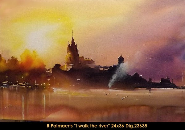 23635 - Roland Palmaerts - I Walk the River - 24x36