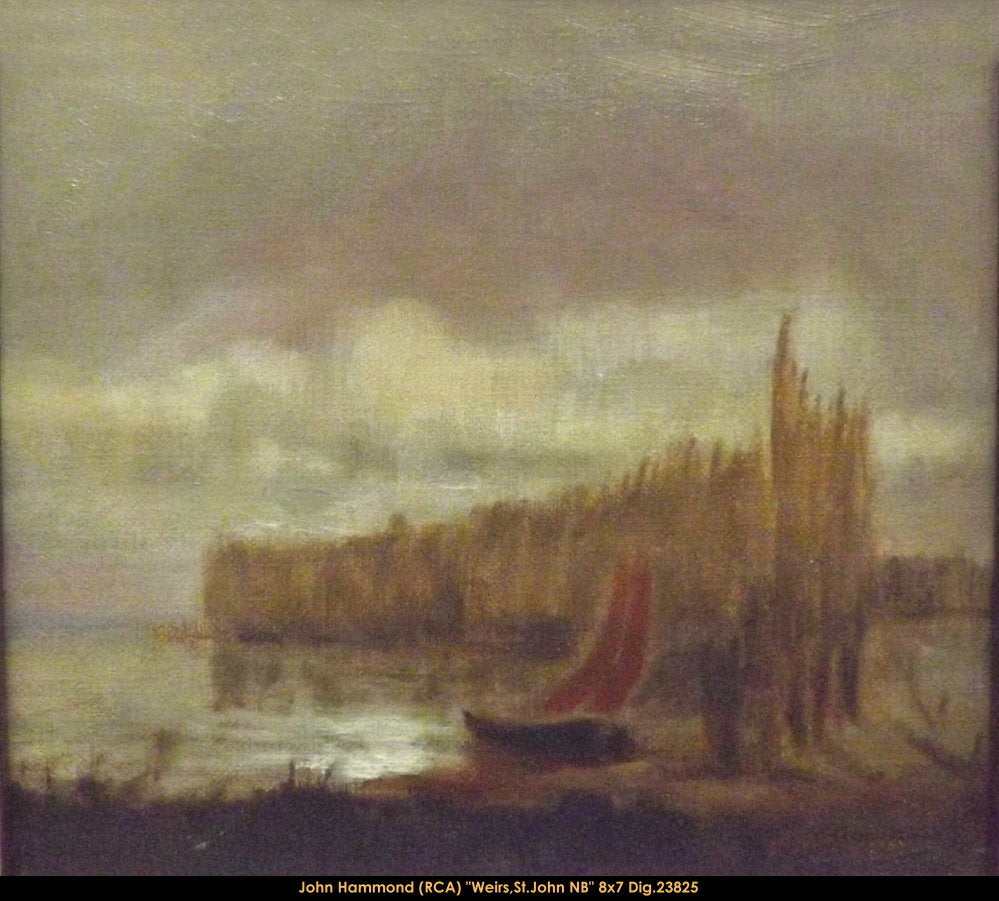23825 - WEIRS, ST.JOHN N.B. - JOHN HAMMOND - 8X7