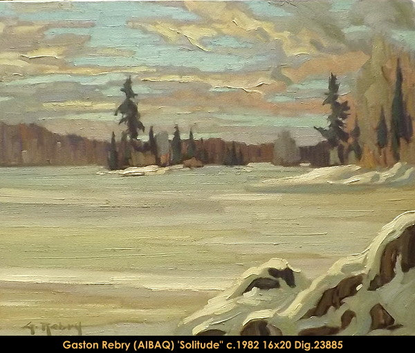 23885 - Solitude - GASTON REBRY - 16x20