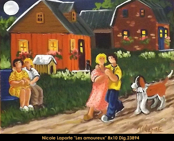 23894 - Nicole Laporte - Les amoureux - 8x10
