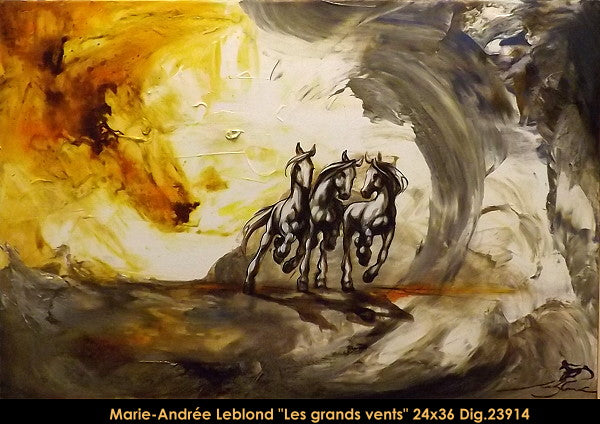 23914 - Marie-Andree Leblond - Les grands vents - 24x36