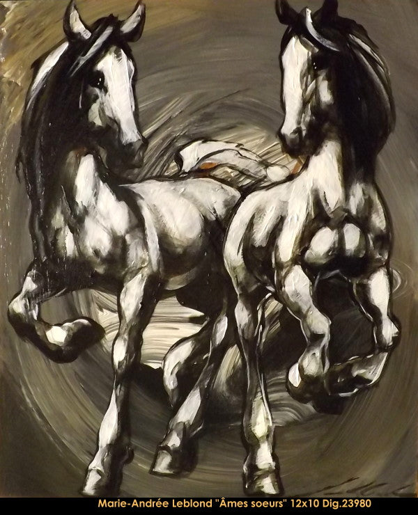 23980 - Âmes soeurs - MARIE-ANDRÉE LEBLOND -12x10