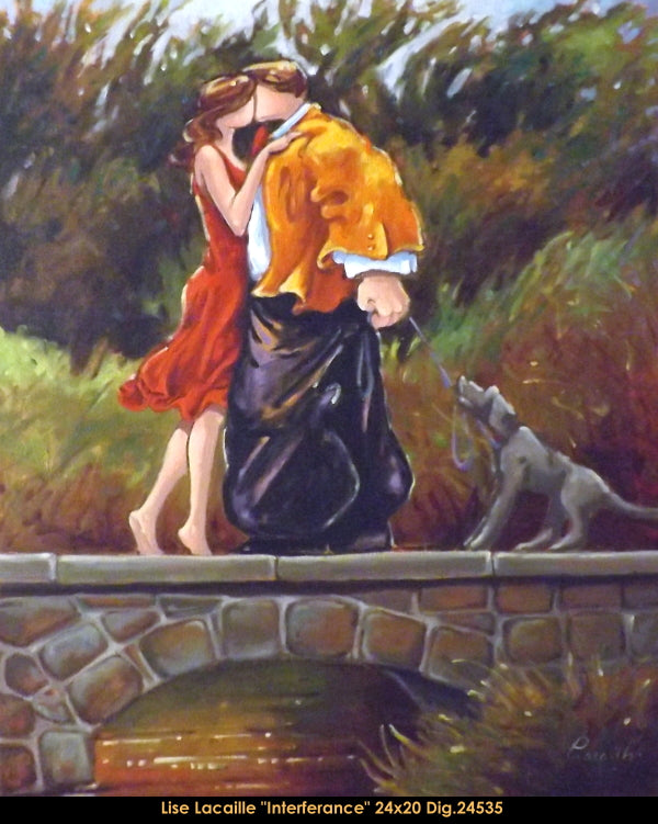 24535 - LACAILLE Lise - Interférence - 24x20