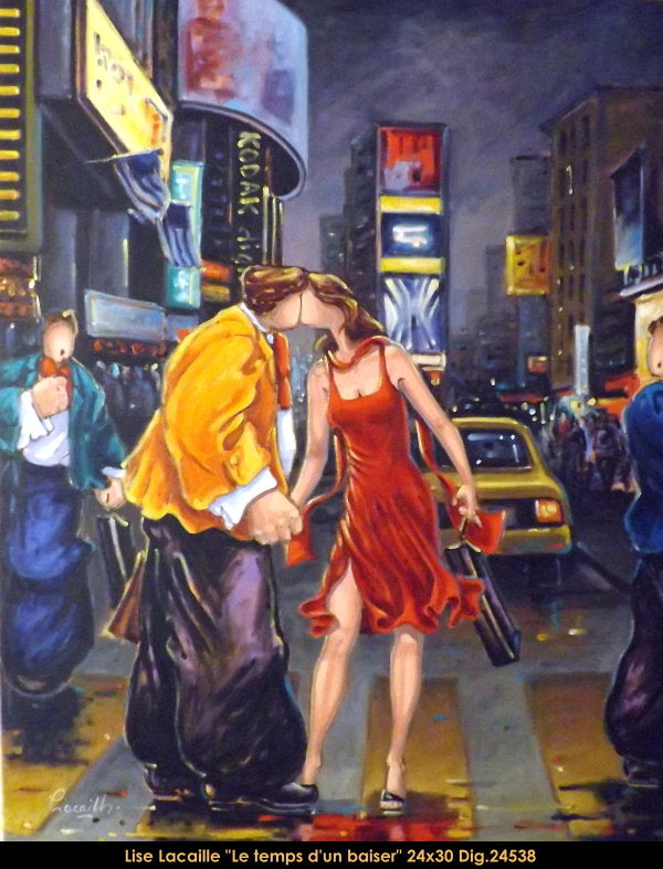 24538 - Le temps d'un baiser - 30x24
