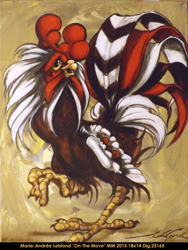 25165 - Marie-Andree Leblond - On the Move - 18x14