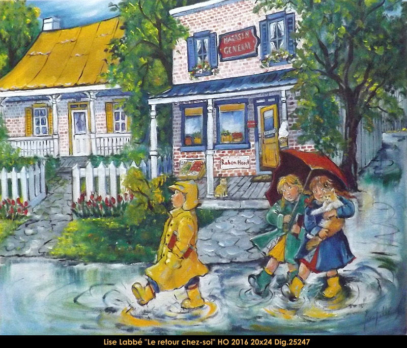 25247 - Le retour chez soi - LISE LABBÉ - 20x24