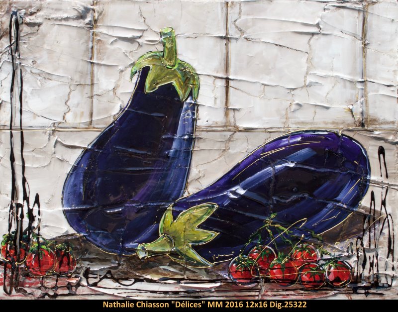 25322 - Nathalie Chiasson - Délices - 12x16