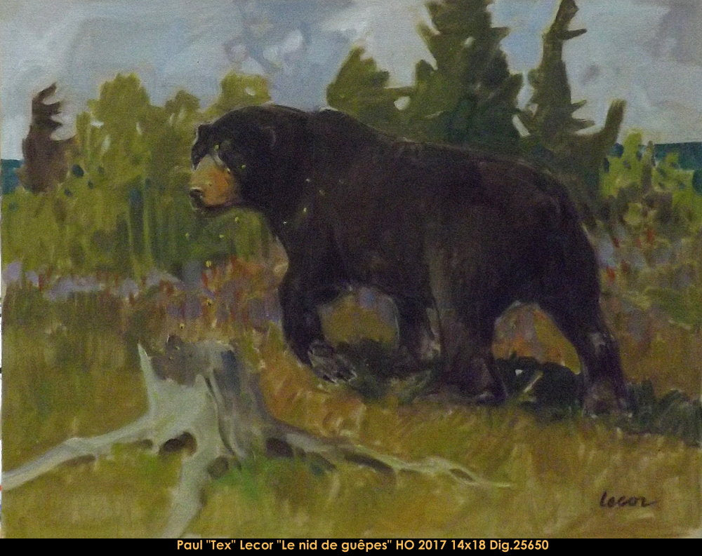 25650 - Paul TEX Lecor - Le nid de guêpes - 14x18