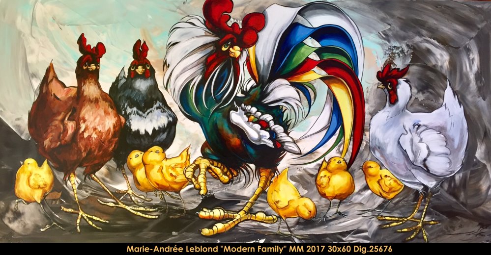 25676 - Marie-Andree Leblond - Modern Family - 30x60