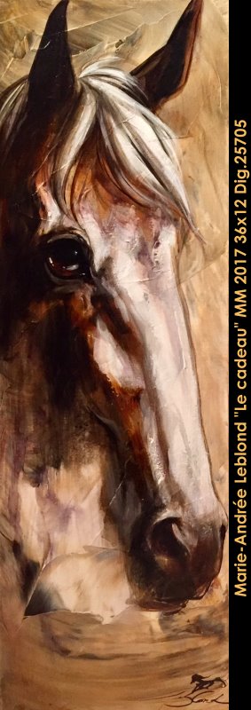 25705 - Marie-Andree Leblond - Le cadeau - 36x12