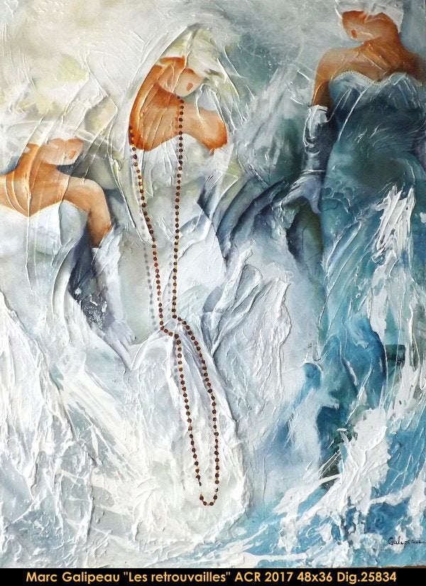 25834 - Marc Galipeau - Les retrouvailles - 48x36