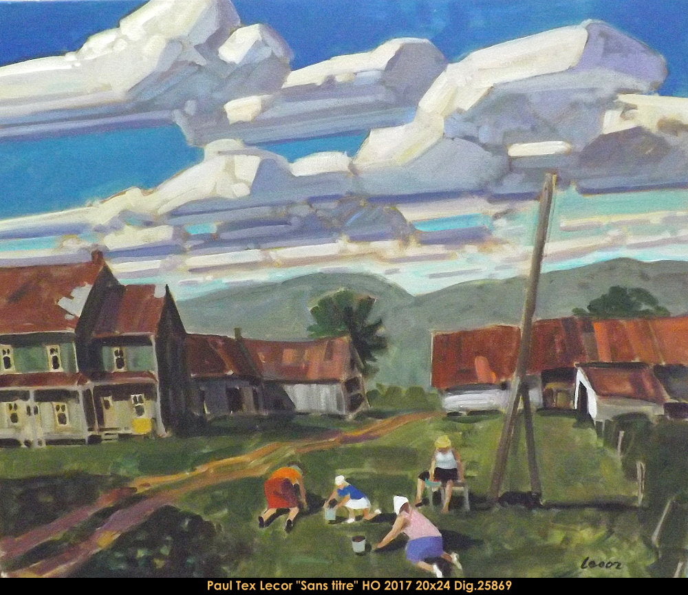 25869 - Sans titre - PAUL TEX LECOR - 20x24