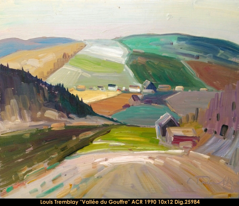 25984 - Louis Tremblay - Vallée du Gouffre - 10x12