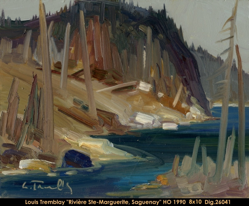 26041 - Louis Tremblay - Rivière Ste-Marguerite, Saguenay - 8x10