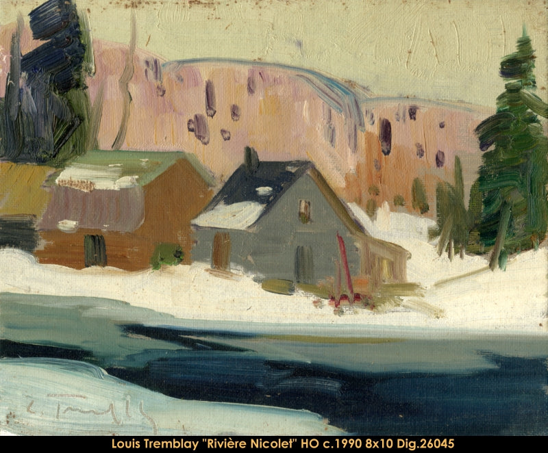 26045 - Louis Tremblay - Rivière Nicolet - 8x10
