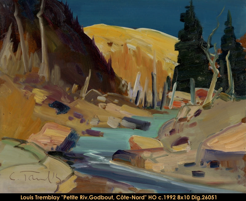 26051 - Louis Tremblay - Petite Rivière Godbout, Côte Nord - 8x10