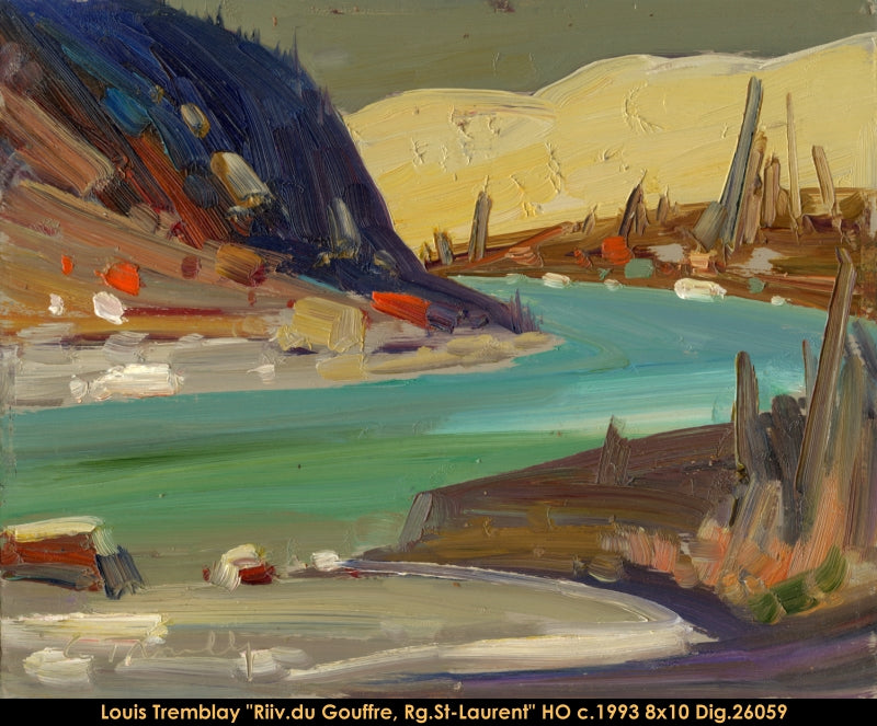 26059 - Louis Tremblay - Rivière du Gouffre, Rg St-Laurent - 8x10