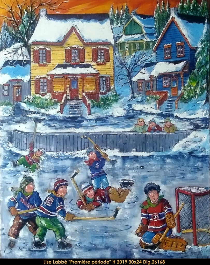 26168 - Lise Labbe - Première période - 30x24