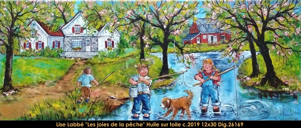26169 - Les joies de la pêche - 12x30