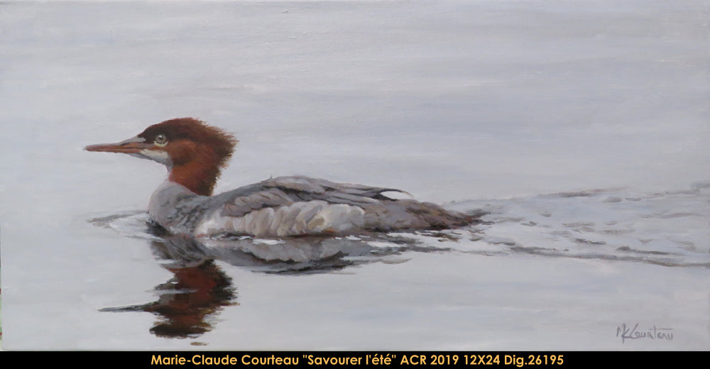 26195 - Marie-Claude Courteau - Savourer l'été - 12x24