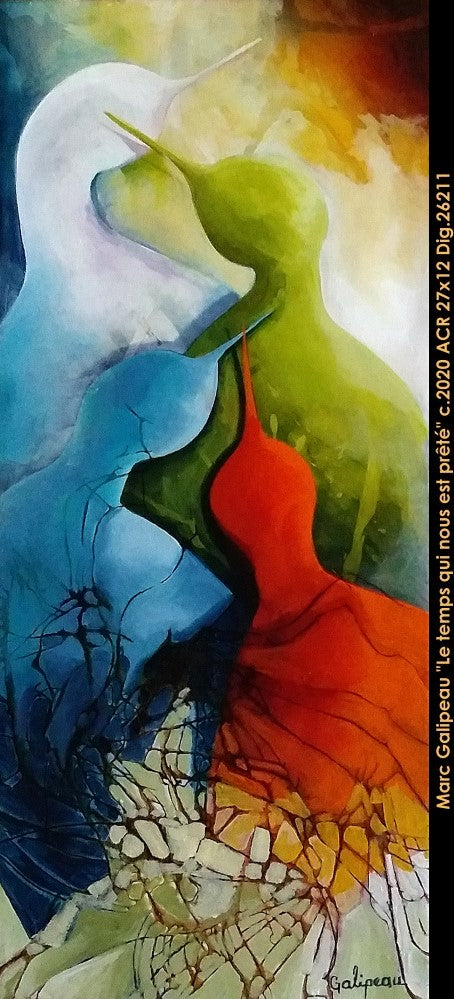 26211 - Marc Galipeau - Le temps qui nous est prêté - 27x12