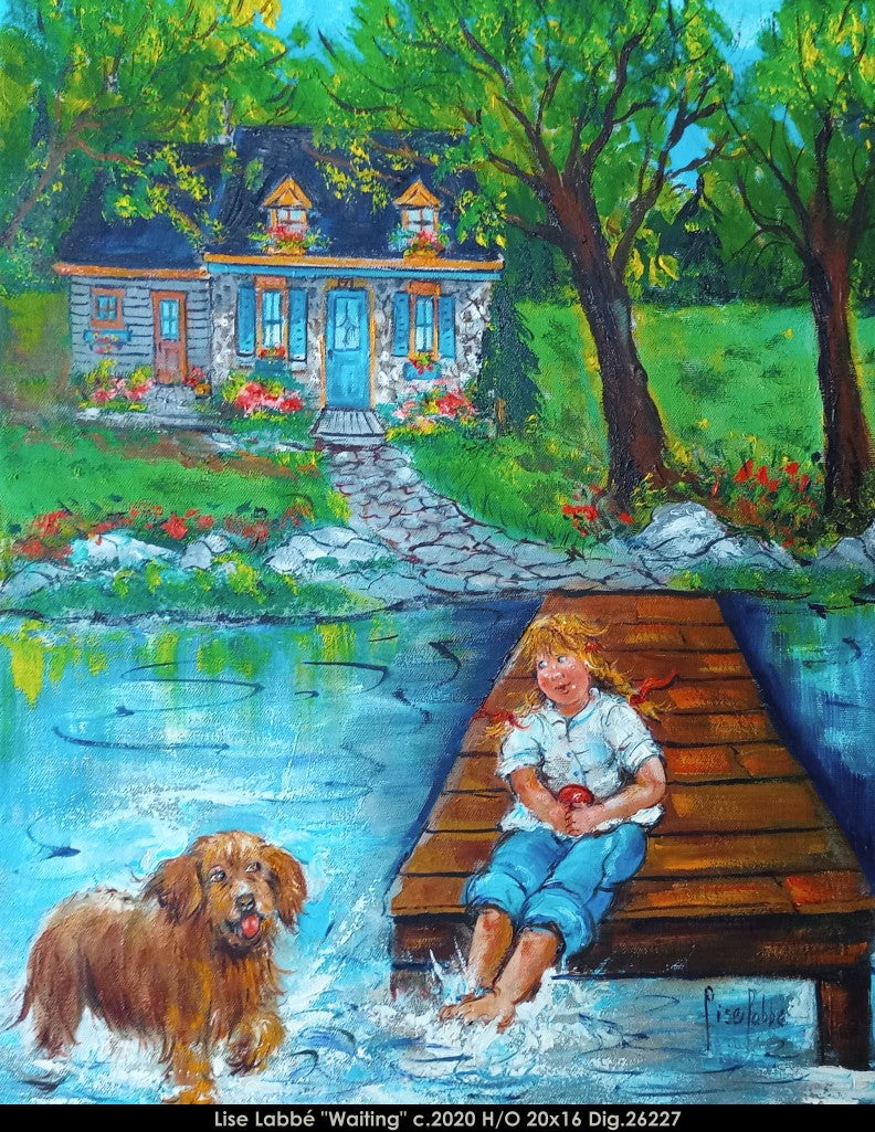 26227 - Lise Labbe - Waiting - 20x16